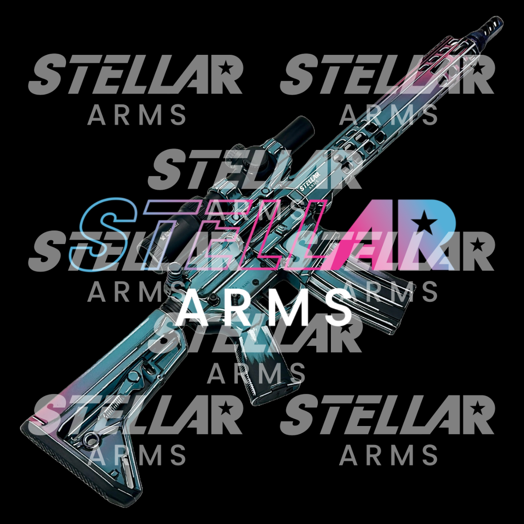 Stellar Arms Limited Edition Digital Artwork - Stellar Arms Miami Rifle Overlay