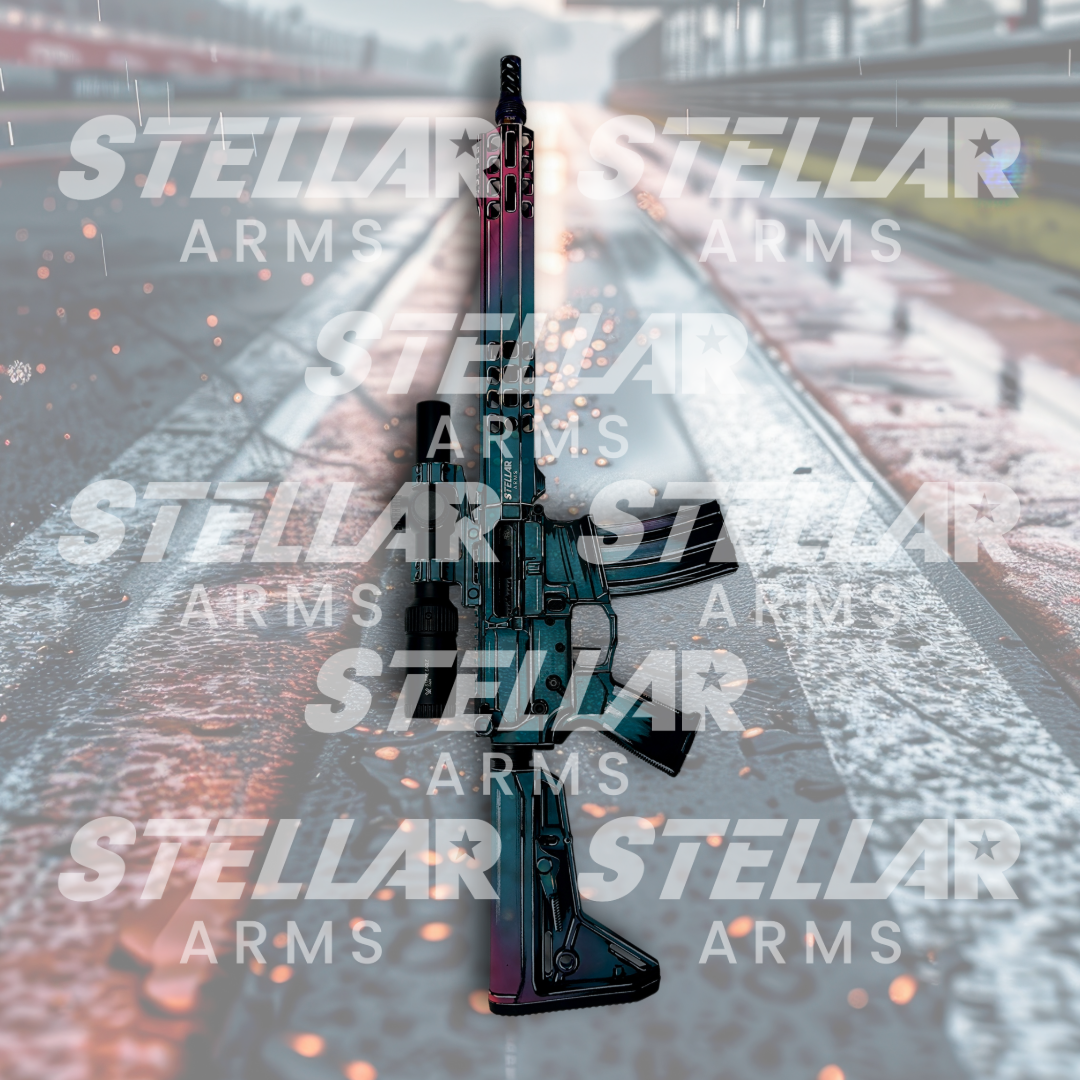 Stellar Arms Limited Edition Digital Artwork - Stellar Arms Race Track