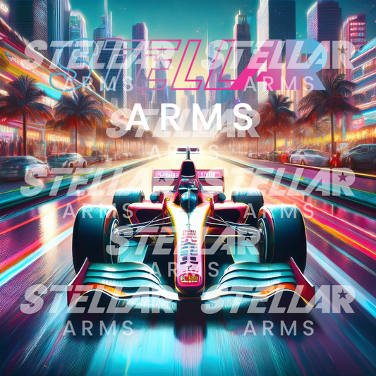 Stellar Arms Limited Edition Digital Artwork - Stellar Arms Speedway